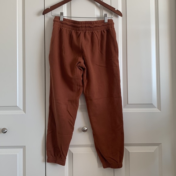 Vintage Soft Joggers (Burnt Orange) - Picture 2 of 4